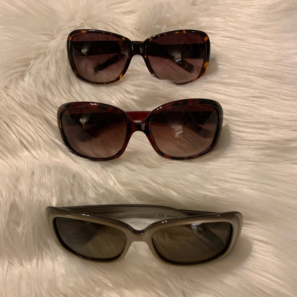 Sunglasses marc Jacobs, juicy, Cole haan great condition